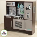 Bucataria Play Kitchen Culinary Espresso de joaca pentru copii - Kidkraft 53381